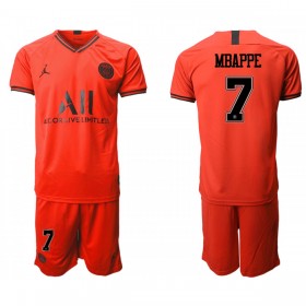Fußballtrikots Paris Saint-Germain MBAPPE 7 Kinder 2019-2020 Kurzarm Auswärts-trikot kaufen